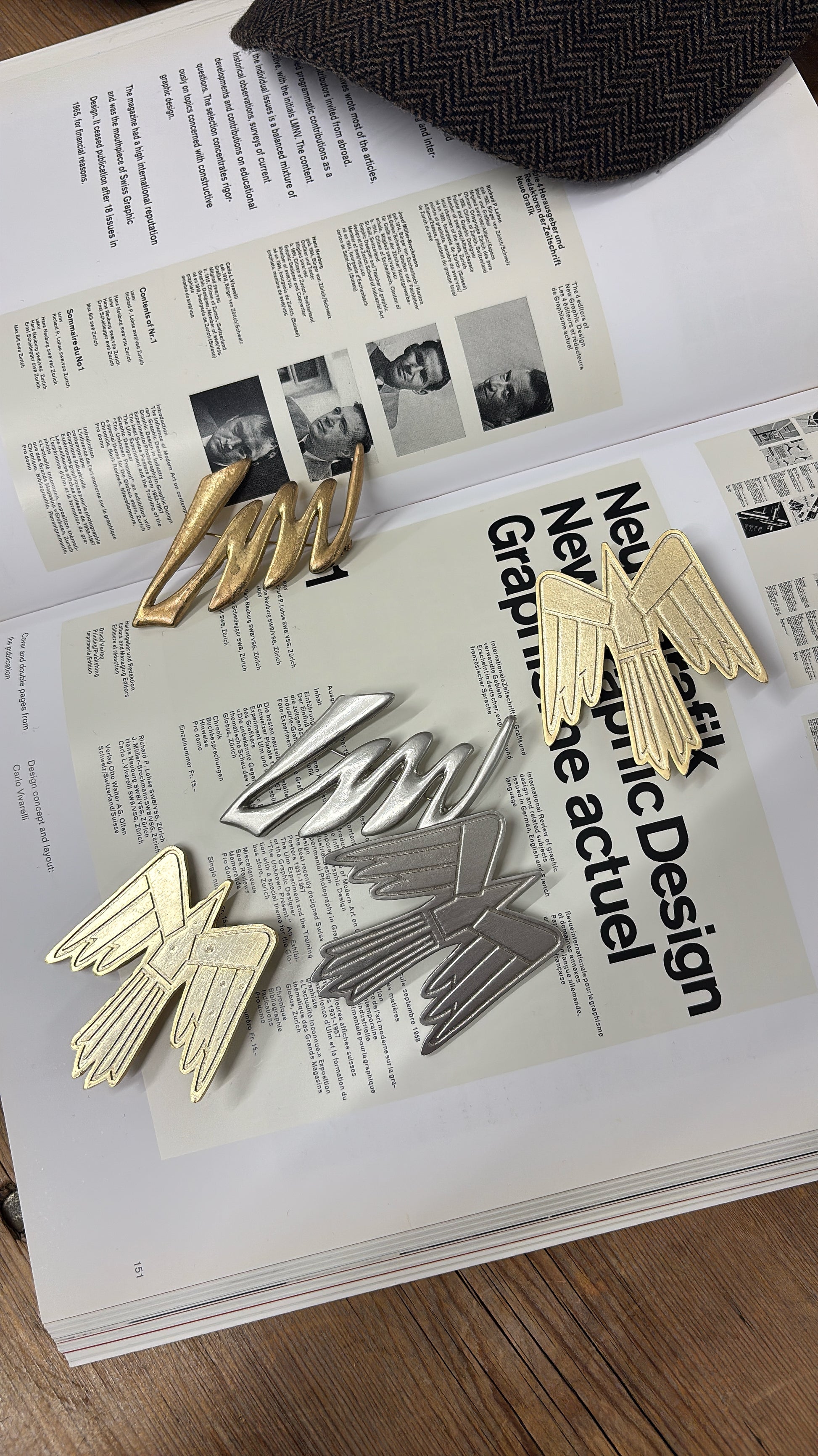 【予約⚡︎販売】LMブローチ／#8648004／LE MÉLANGE／2026 AW #1