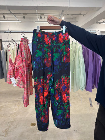 受付終了【予約販売】プリントイージーパンツ／8613504／LE MÉLANGE