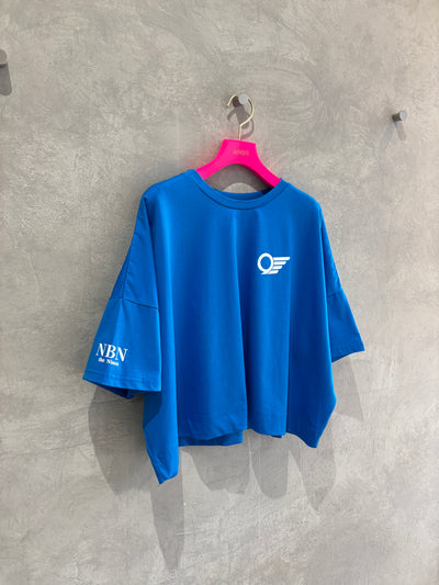 ショート丈ドライタッチTシャツ／No.9-the Nines-