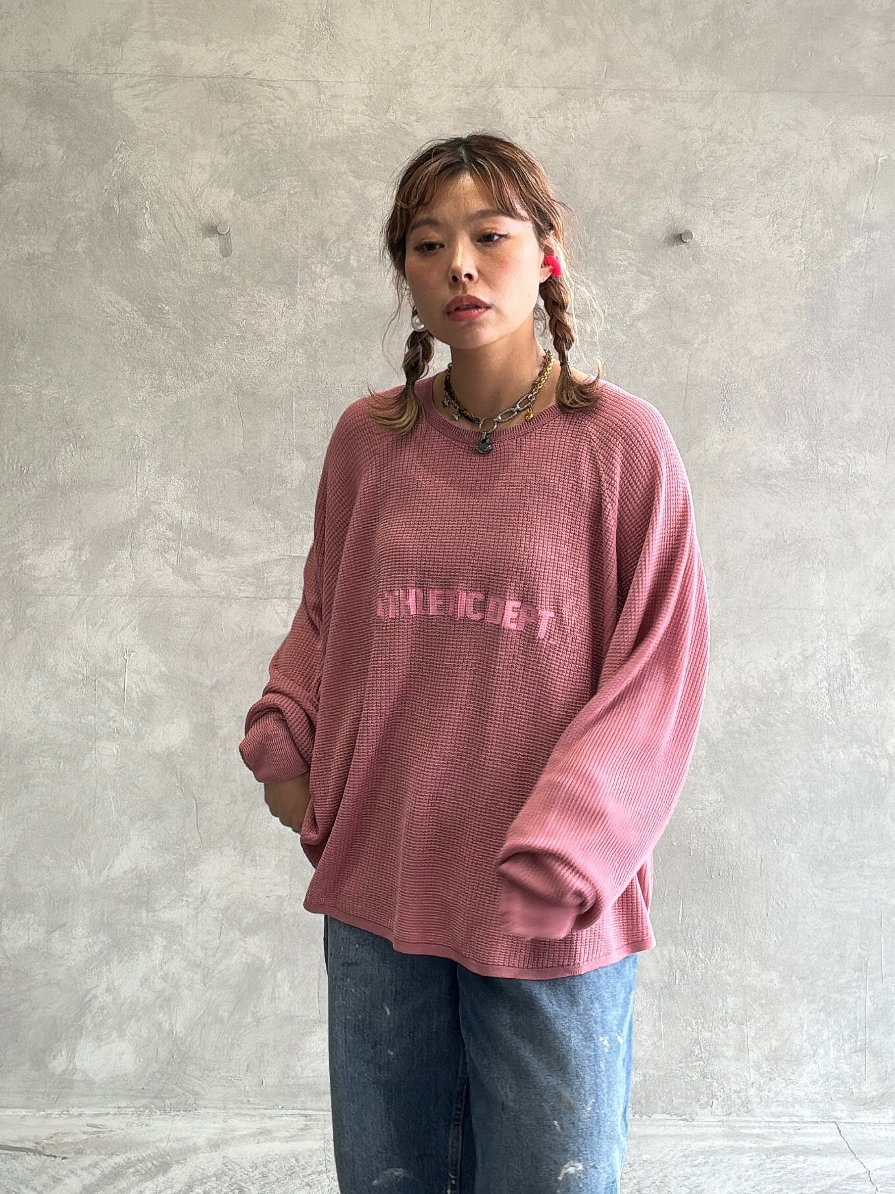 ワッフルドルマンロンT／flamingo firm