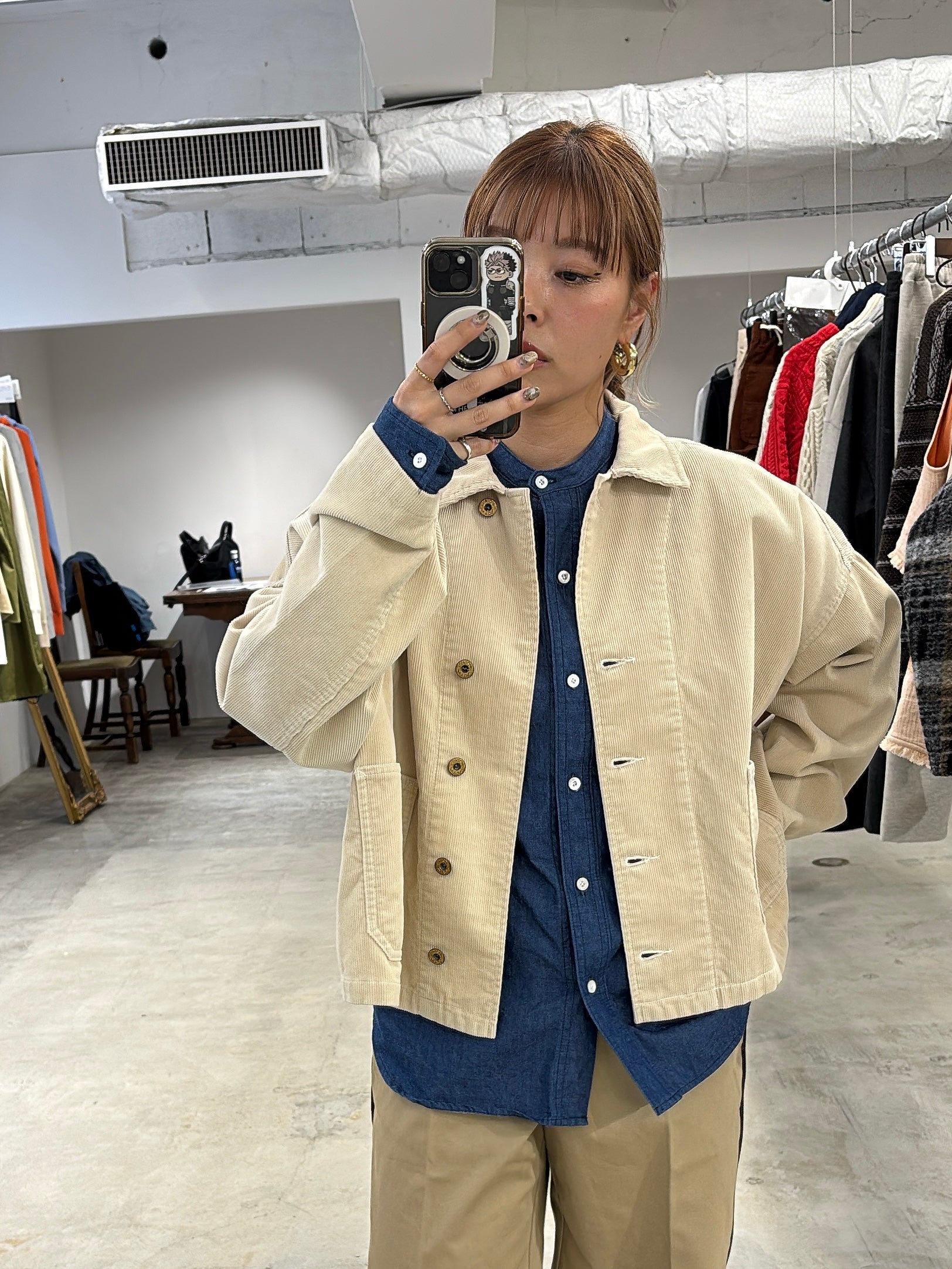 【予約⚡︎販売】コットンコーデュロイカバーオール／#8643803／LE MÉLANGE／2026 AW #1