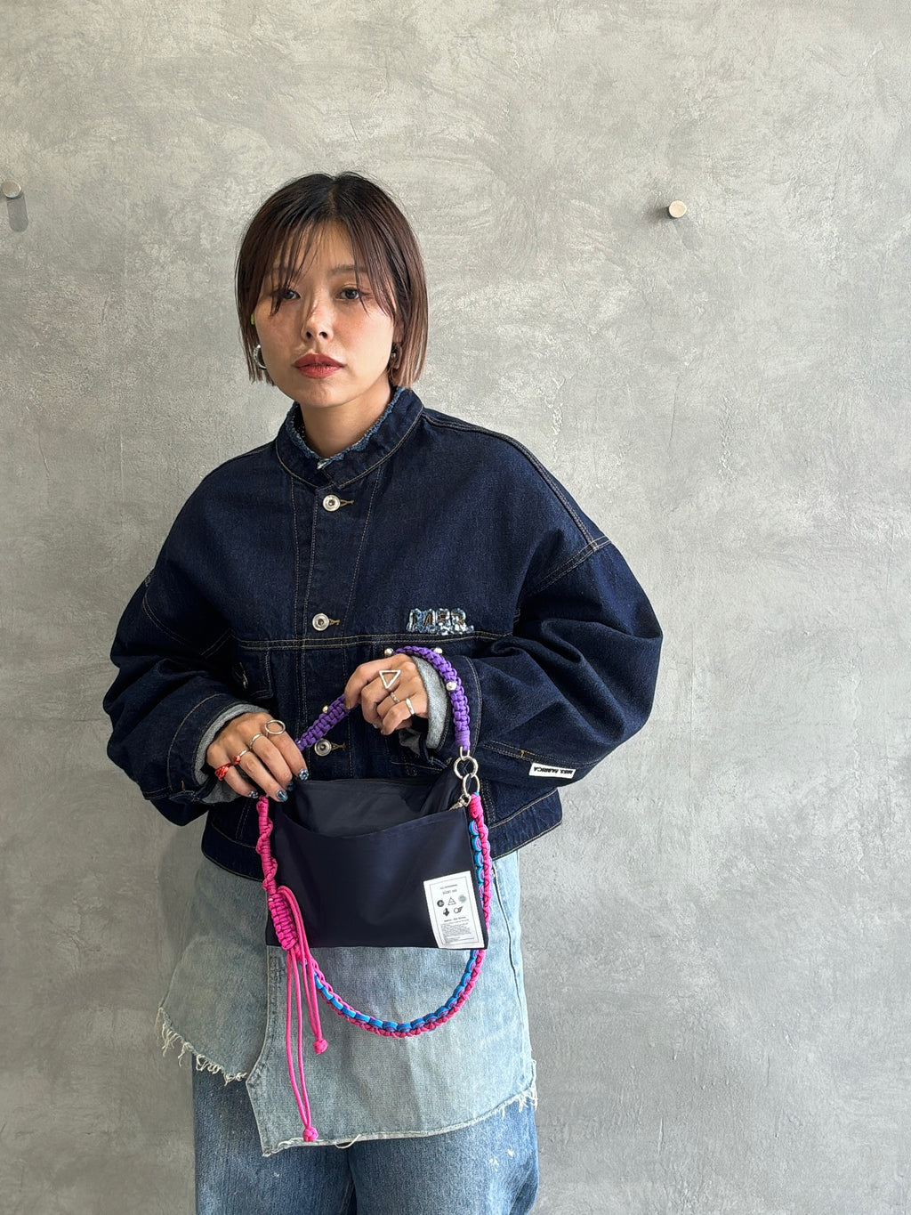 【予約販売】サコッシュ／No.9-the Nines-／スマホショルダーオプション／受注生産