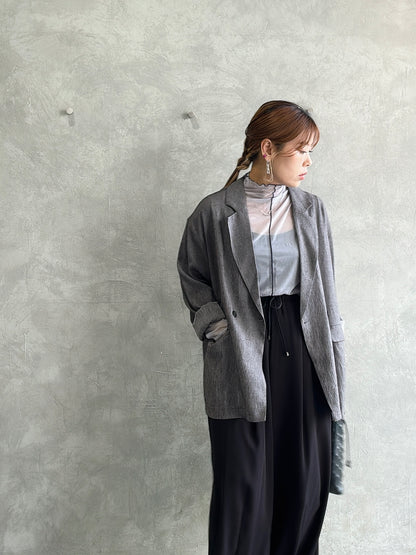 リラックスシルエットジャケット／LHELBIE