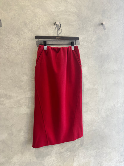 ウーリージャージスカート／Dignite collier