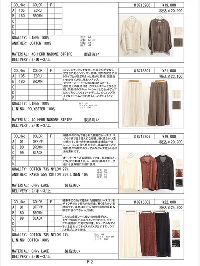 2027SS #1 データ／LE MÉLANGE【予約⚡︎販売】