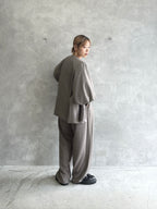 ロゴウエストタックパンツ／MG PT-26089-A／MARGAUX VINTAGE／2026 AW＃1