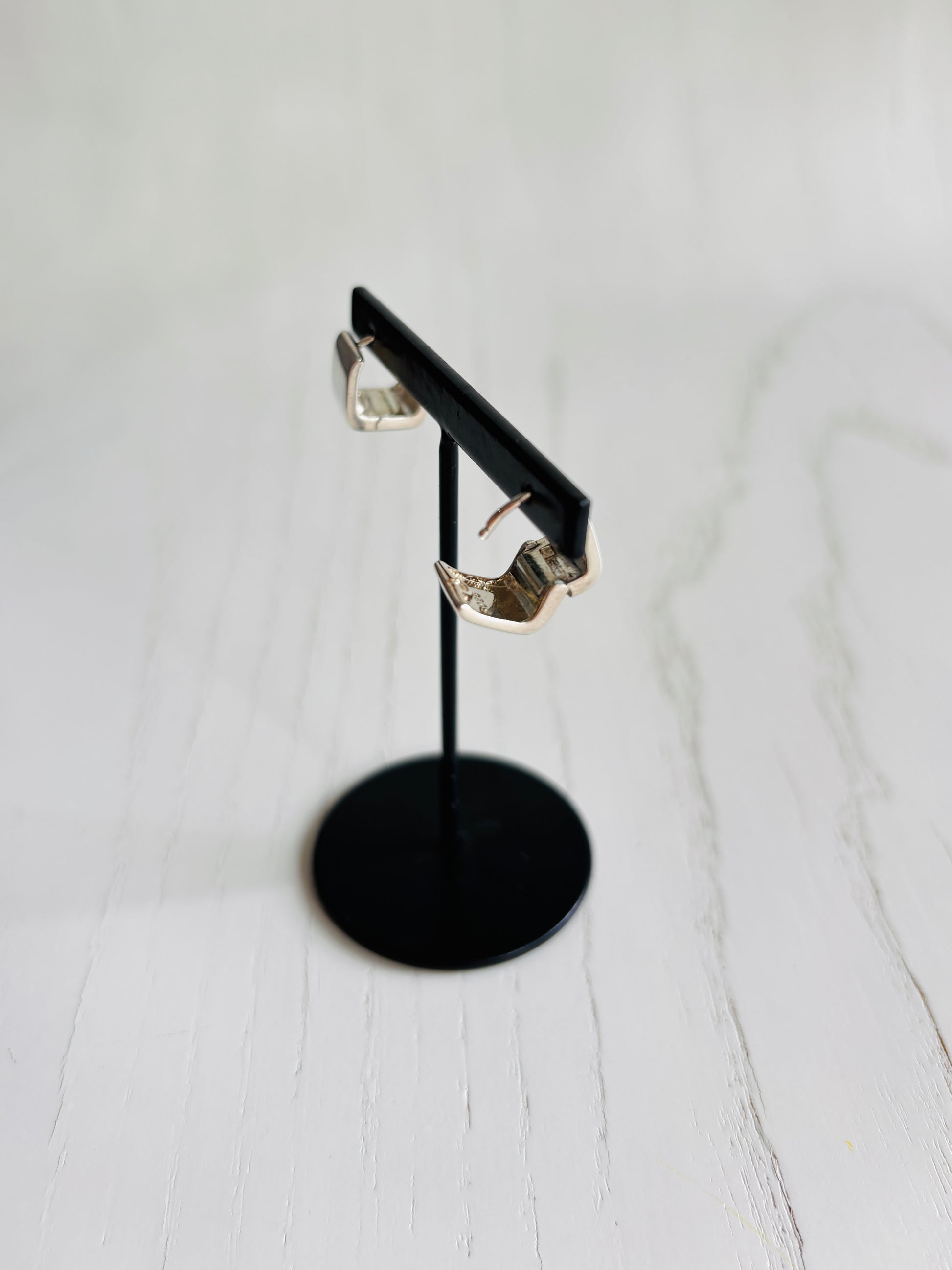 スクエアピアス／silver925