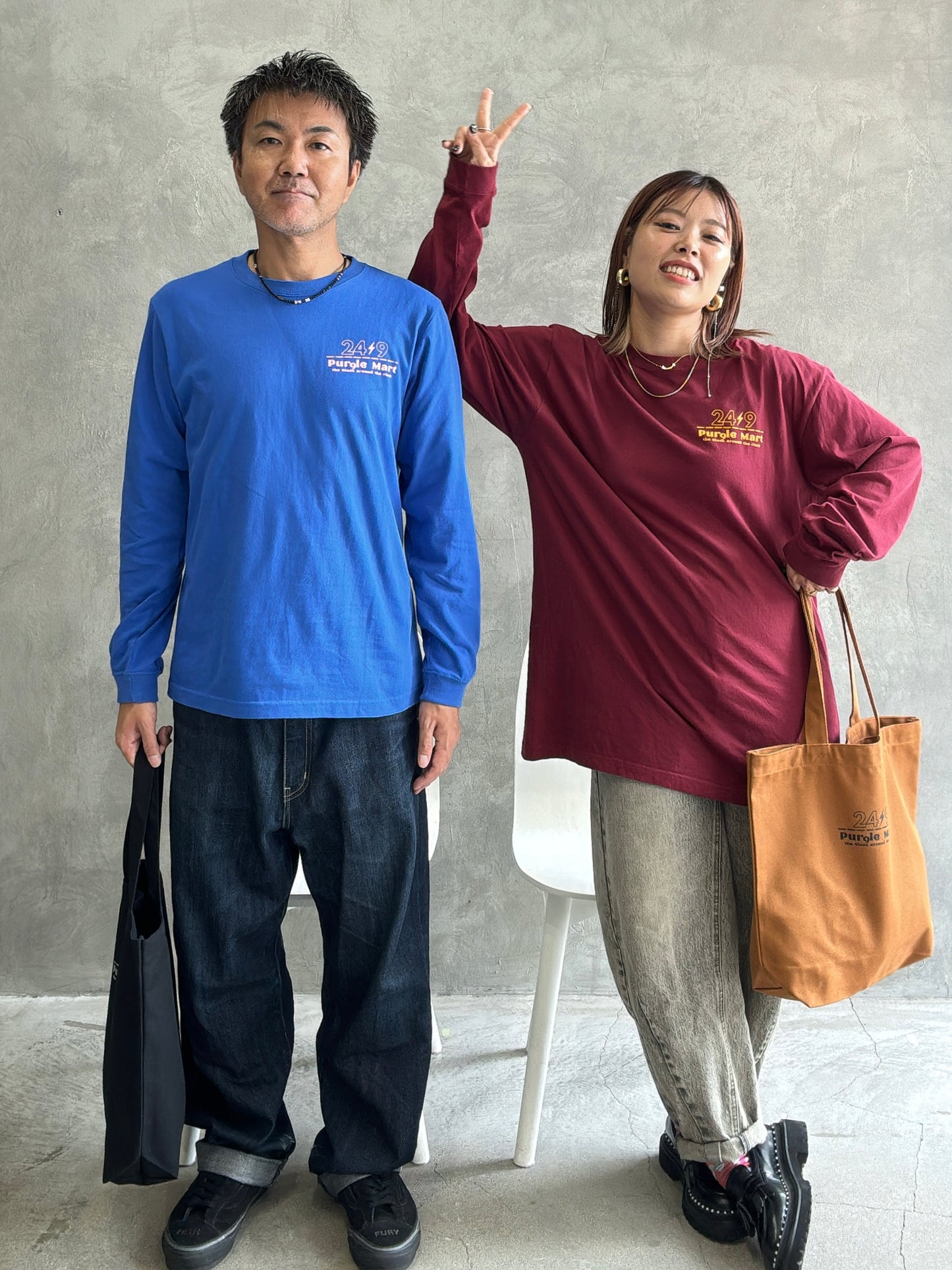 受付終了【予約販売】PURPLE MART⚡︎ロンT／the Nines