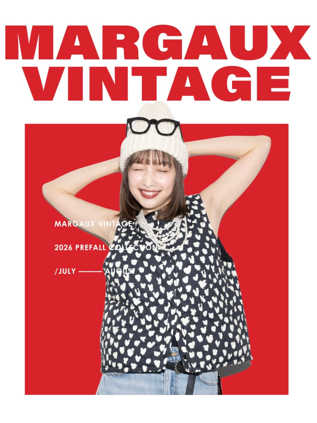 2026AW #1 LOOK／MARGAUX VINTAGE【予約⚡︎販売】