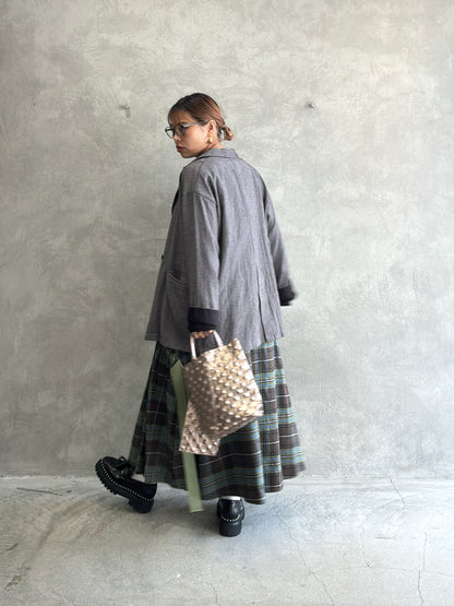 リラックスシルエットジャケット／LHELBIE