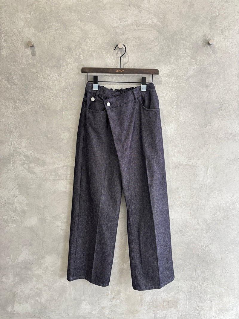 【GWあけにお届け！】アシンメトリーパンツ／P62025AI／PRIORIY　