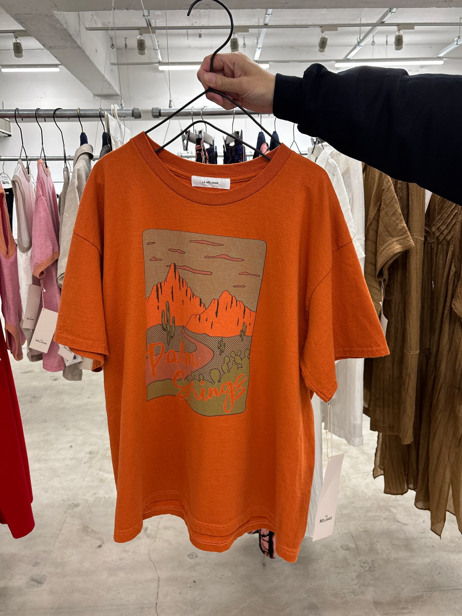 受付終了【予約販売】80`s Tシャツ／8621010／LE MÉLANGE／2026 SS#2