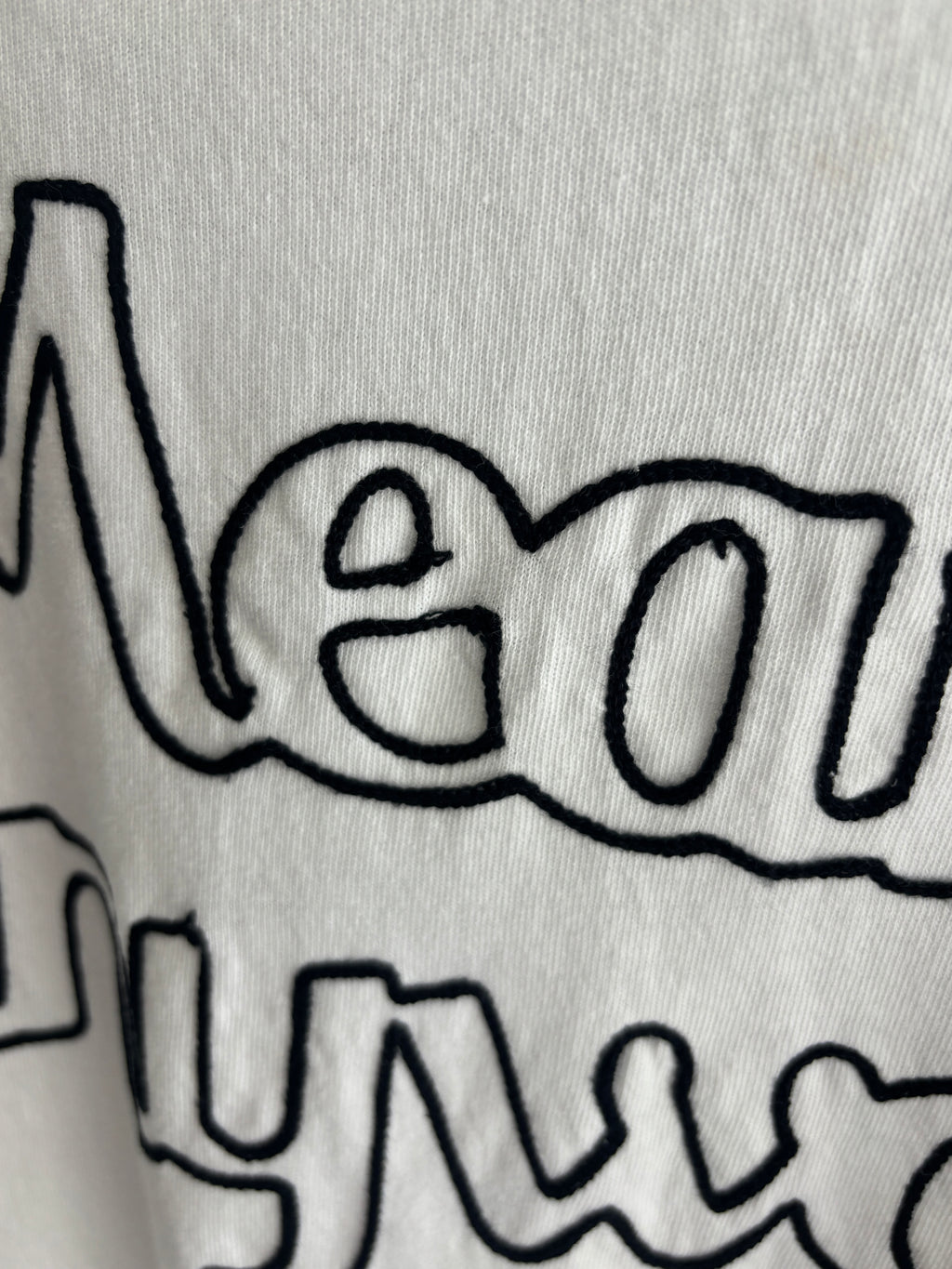 【予約販売】men'sサイズ／コード刺繍ポケット Tシャツ／ING