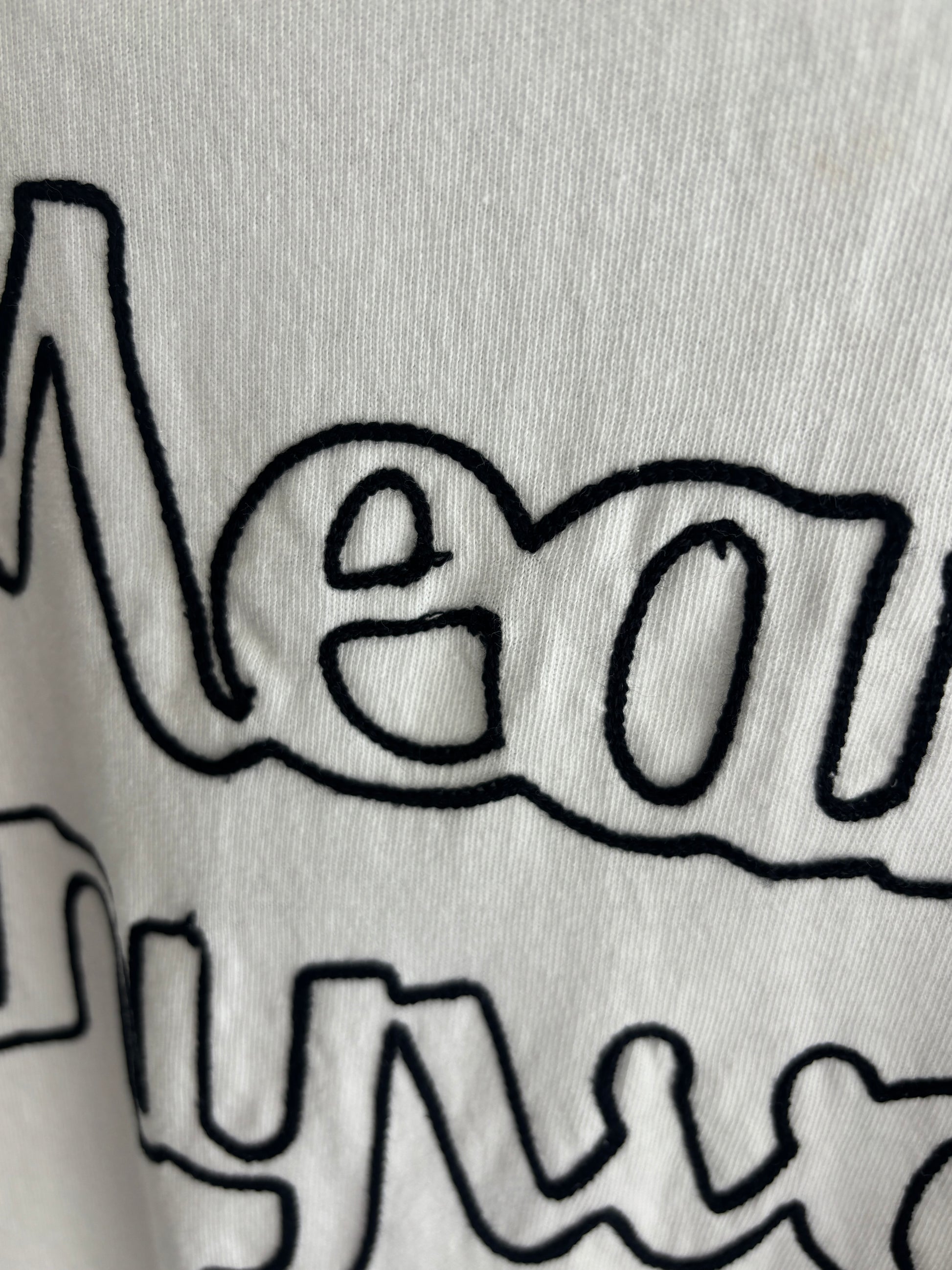【予約販売】men'sサイズ／コード刺繍ポケット Tシャツ／ING