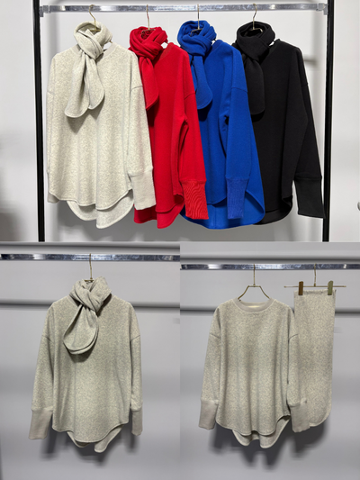【予約⚡︎販売】マフラー付き裏起毛プルオーバー／MG CT-26125-A／MARGAUX VINTAGE／2026 AW＃2