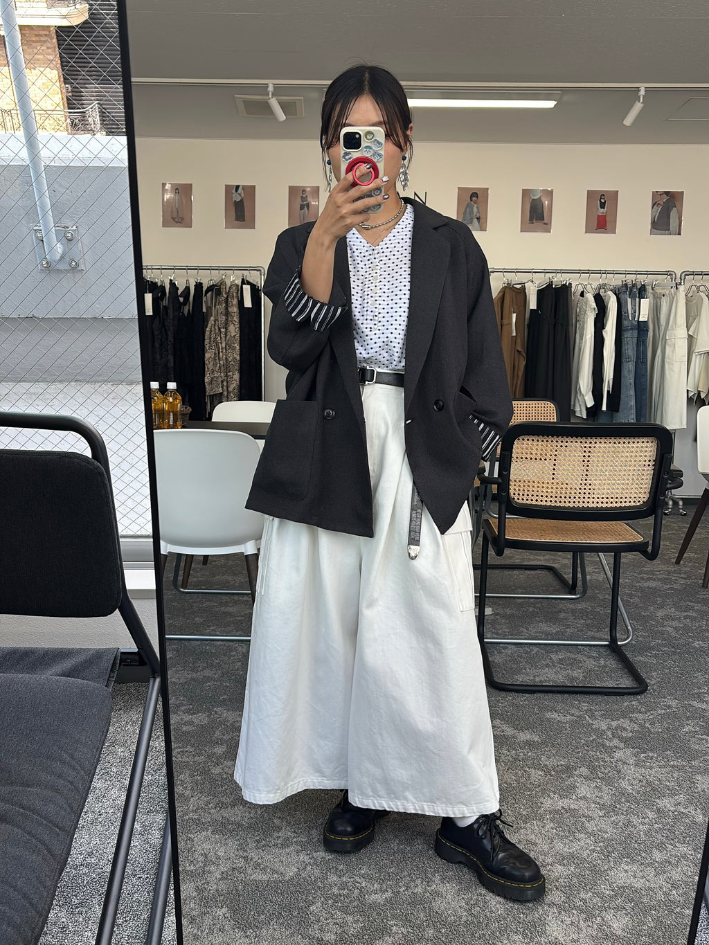 【予約⚡︎販売】デニムバギーガウチョパンツ／710571／CYAN TOKYO／2027SS #1
