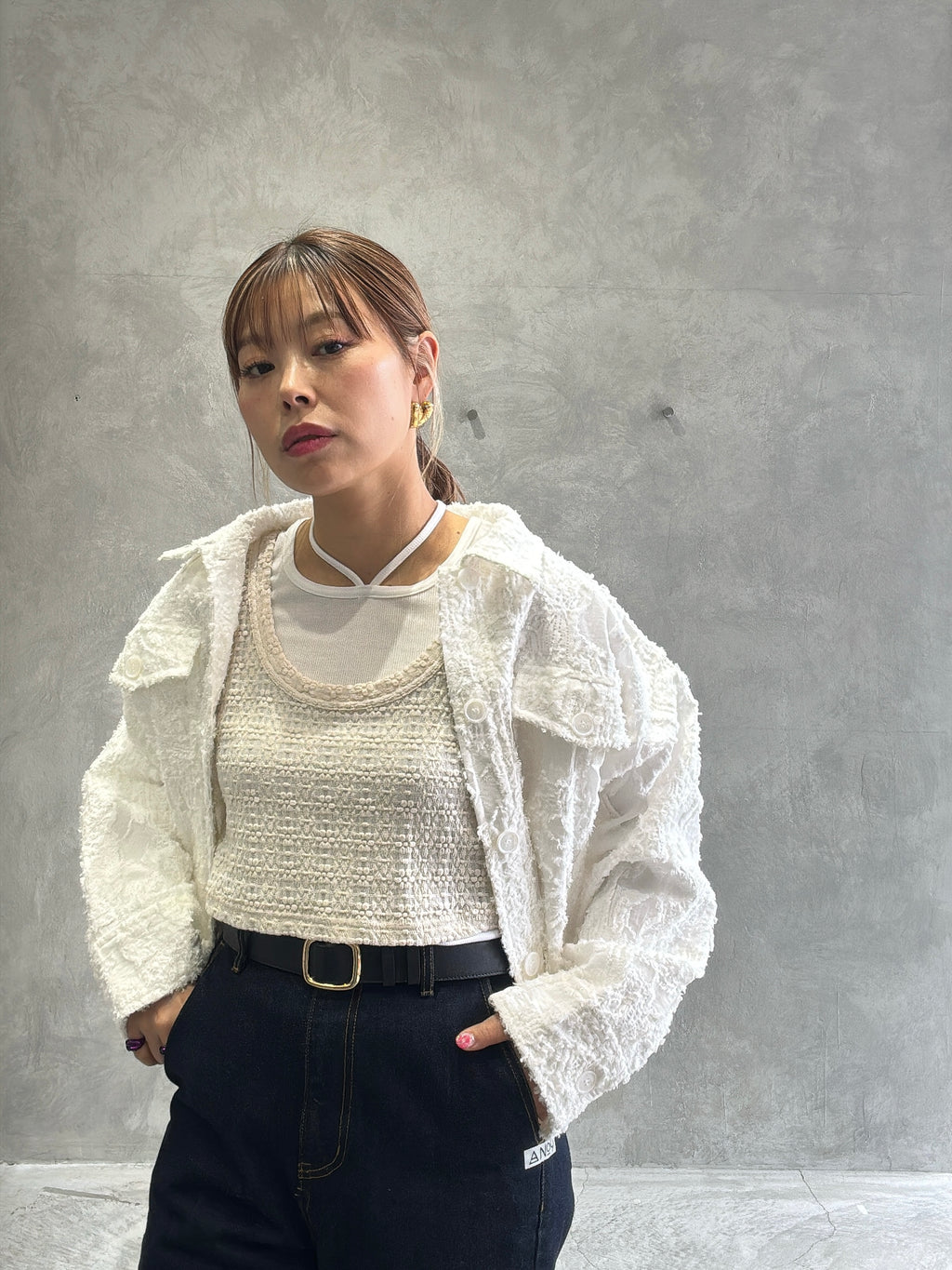 ホルターネックプルオーバー／Dignite collier