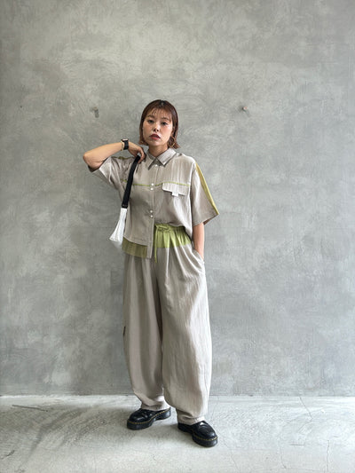 メッシュドッキングブラウス／MARECHAL TERRE