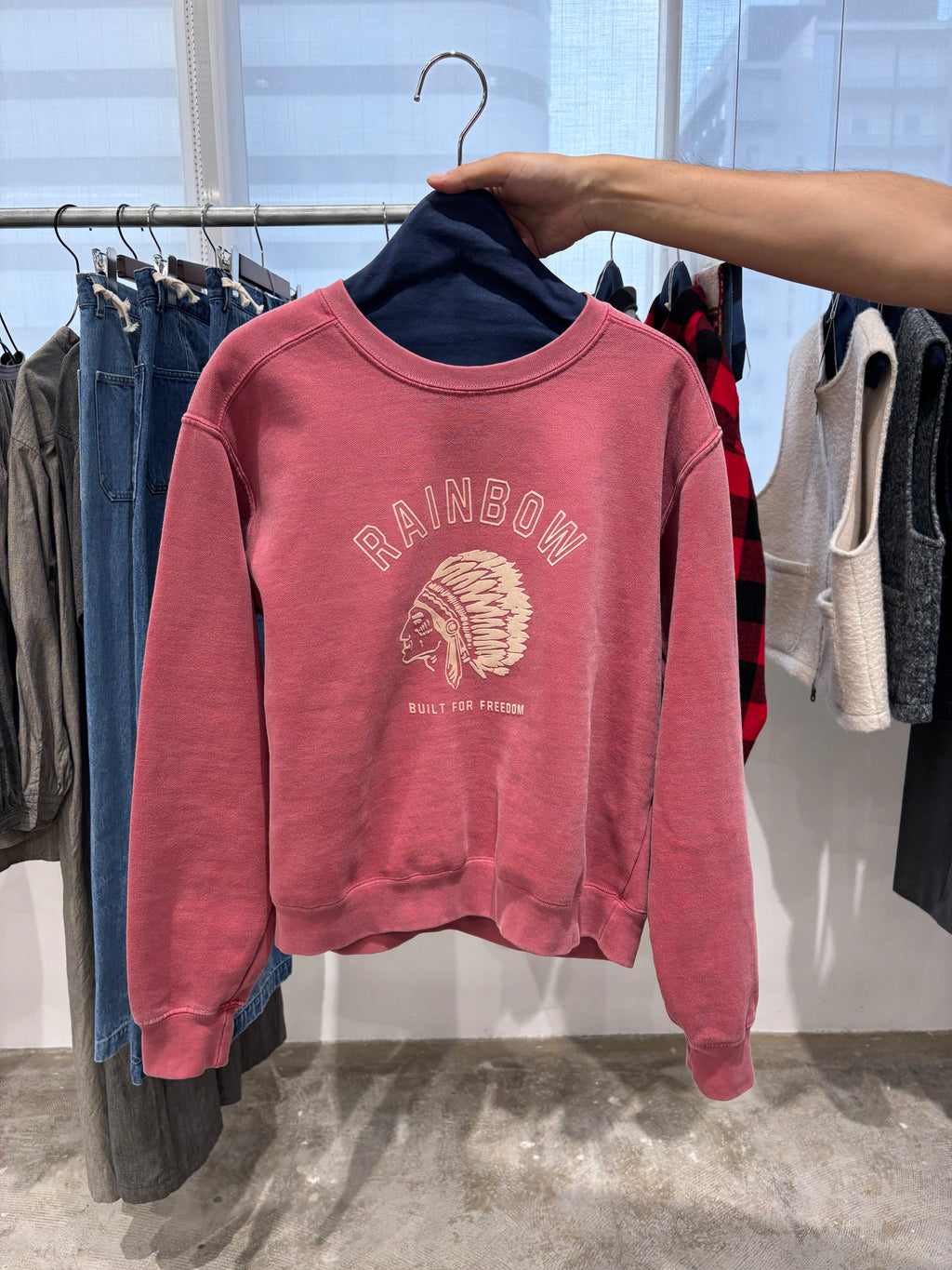 受付終了【予約⚡︎販売】裏起毛フロッキープリントスウェット／8651006／LE MÉLANGE／2026 AW #2