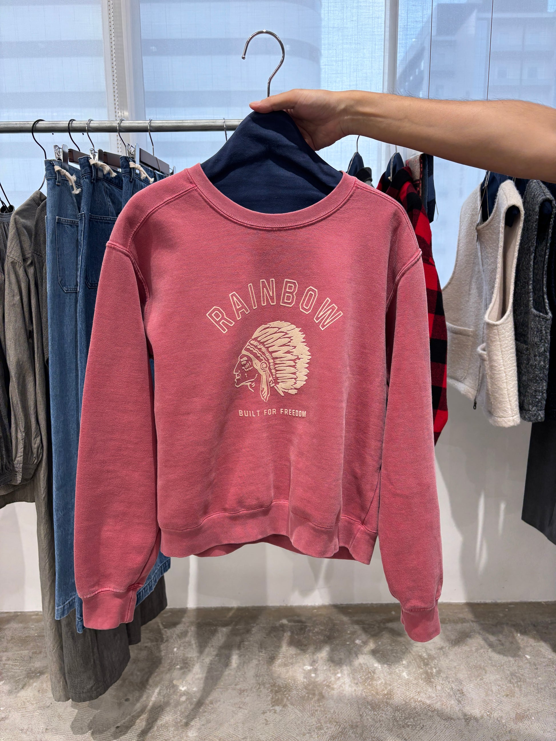 【予約⚡︎販売】裏起毛フロッキープリントスウェット／8651006／LE MÉLANGE／2026 AW #2