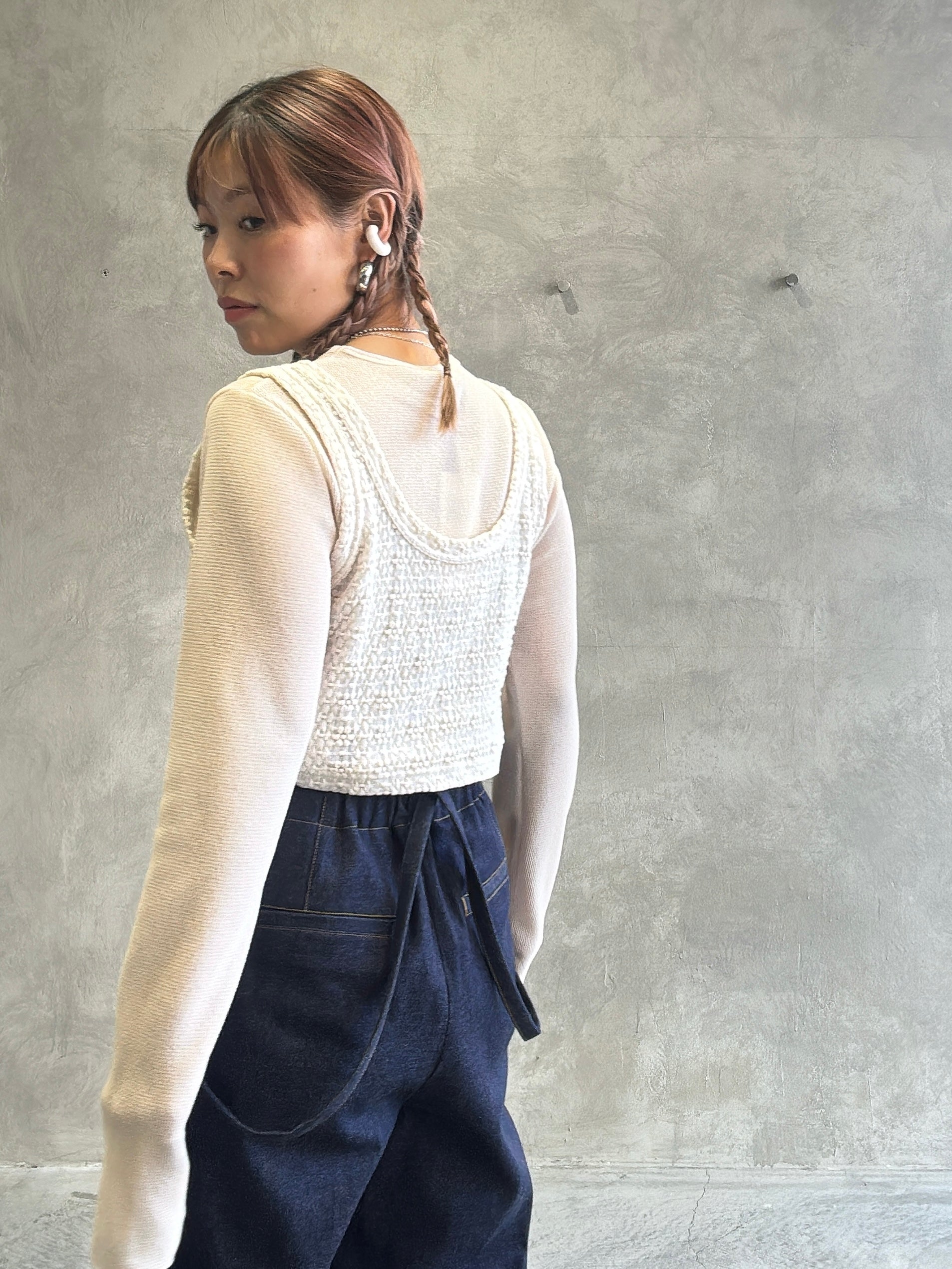 ボートネックカットソー／8611010／LE MÉLANGE