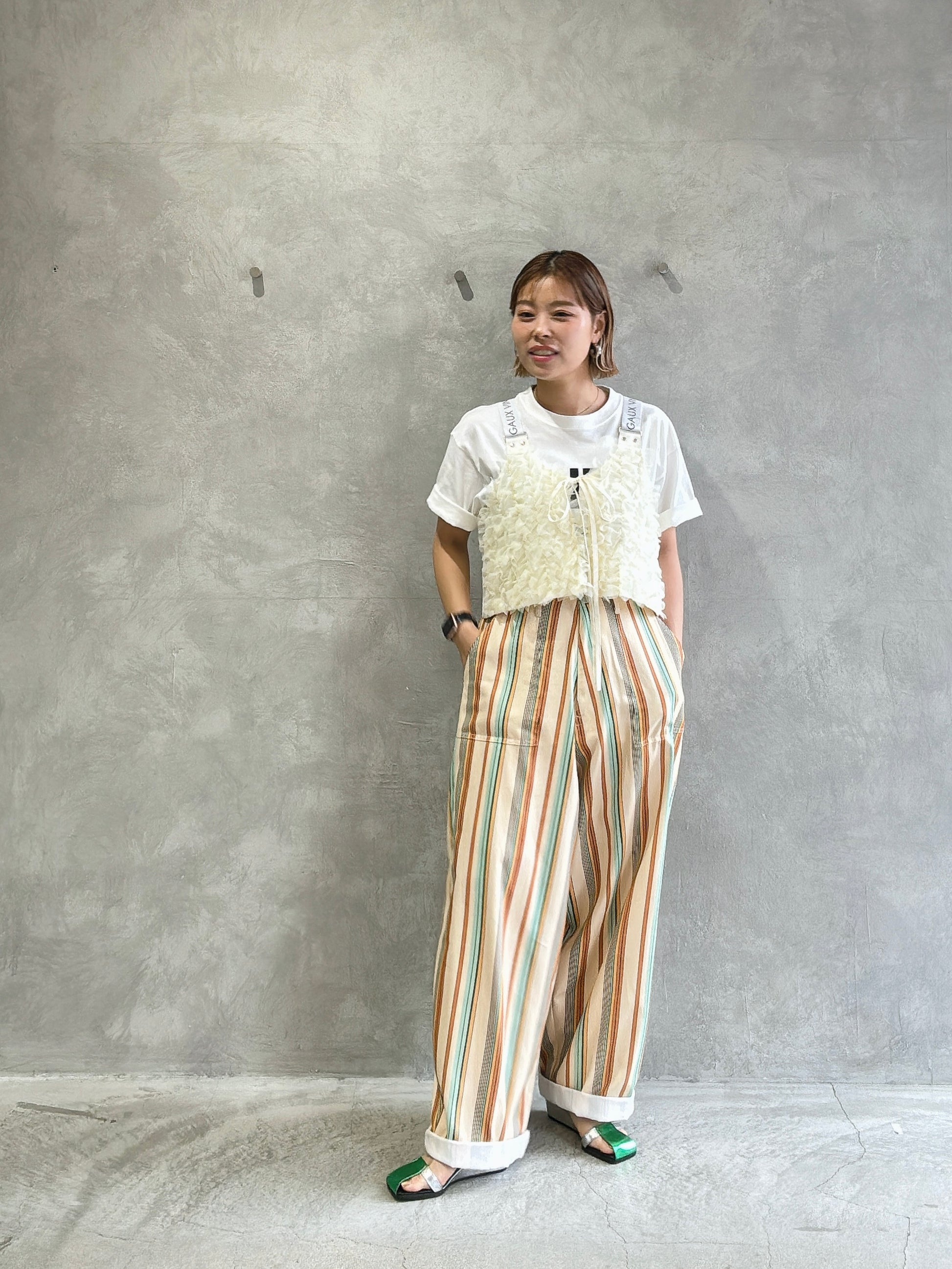 フリルショートビスチェ／AC-26060-S／MARGAUX VINTAGE／2026 SS#2