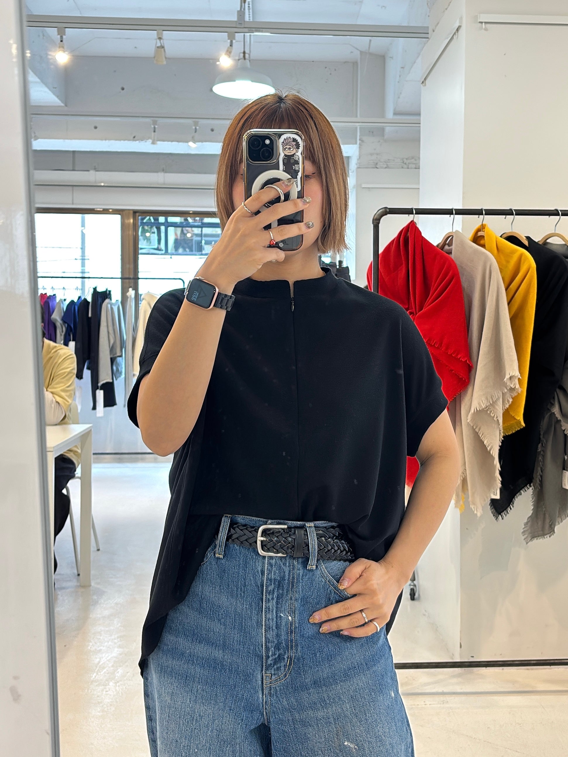 【予約⚡︎販売】フロントジップカットソー／MG CT-26104-A／MARGAUX VINTAGE／2026 AW＃1