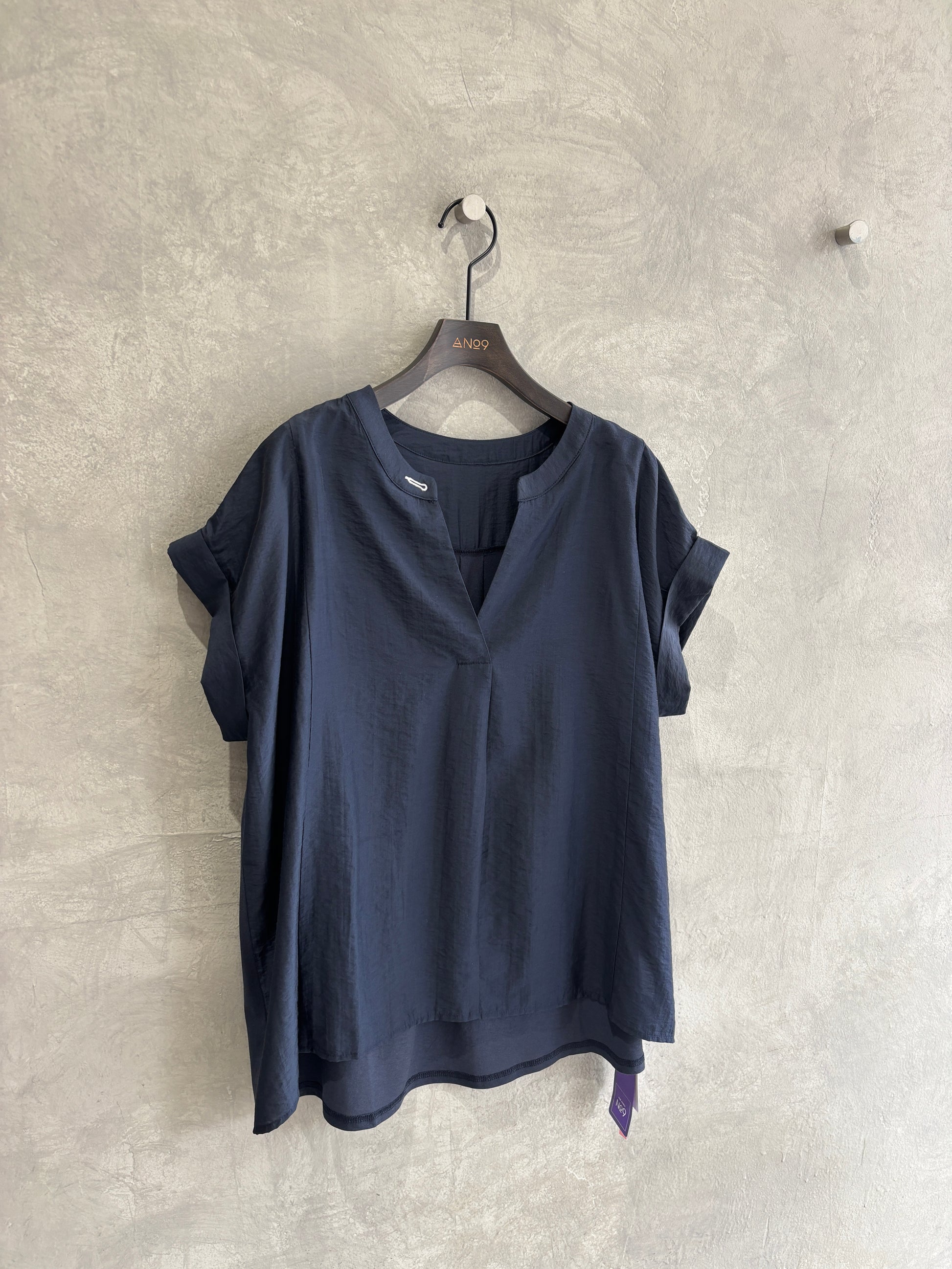 ミニエペ⚡︎シアースキッパー半袖カットソー／No.9-the Nines-