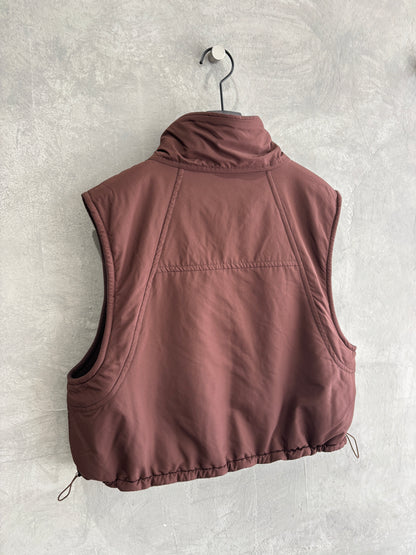 リバーシブルナイロンフリースベスト／Anna Kerry