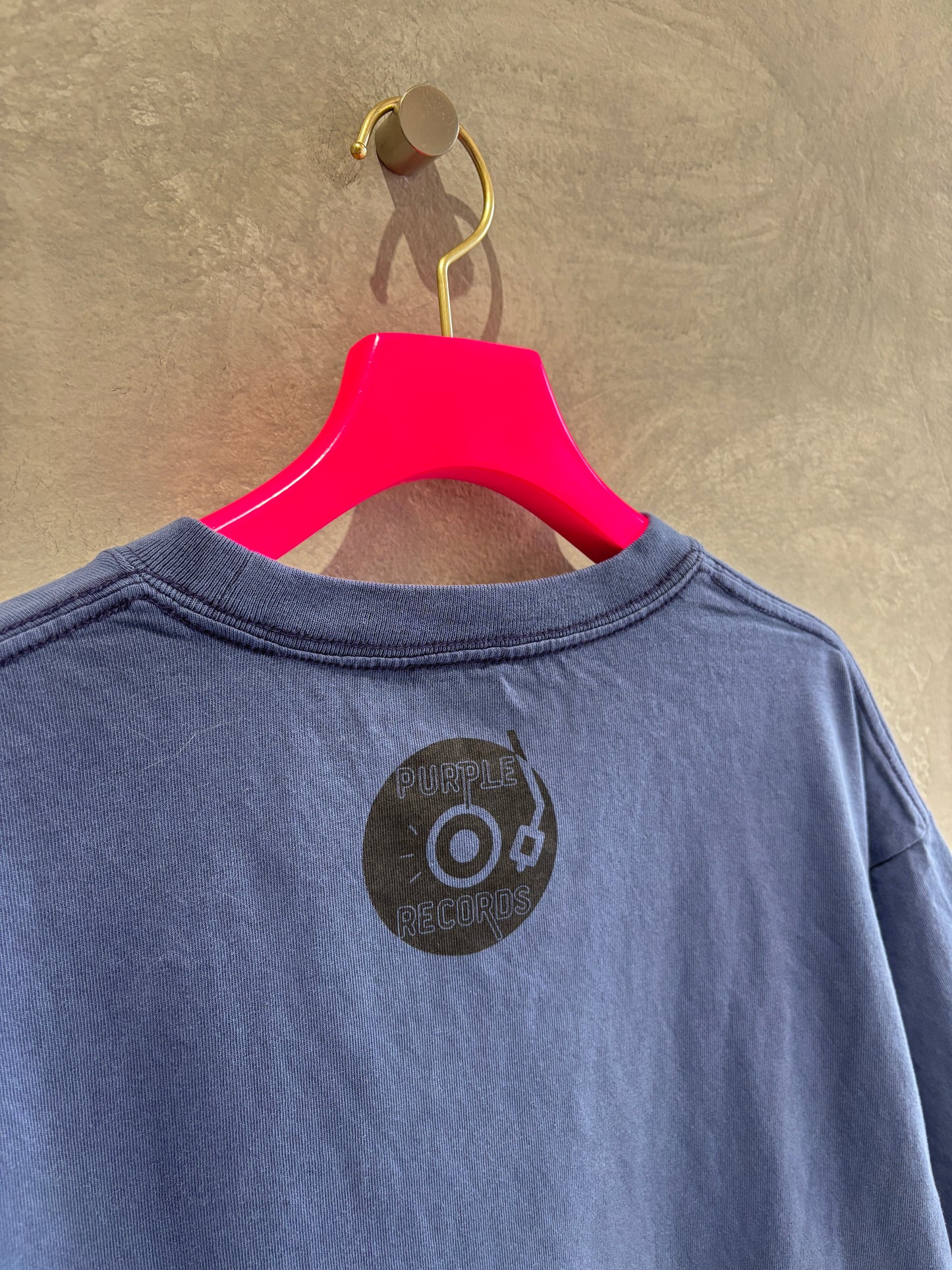 【受付終了】PURPLE RECORSピグメントTシャツ／No.9-the Nines-