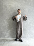 ロゴウエストタックパンツ／MG PT-26089-A／MARGAUX VINTAGE／2026 AW＃1