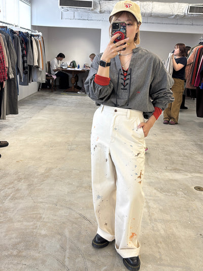 受付終了【予約⚡︎販売】杢シャンブレープルオーバーシャツ／8653204／LE MÉLANGE／2026 AW #2