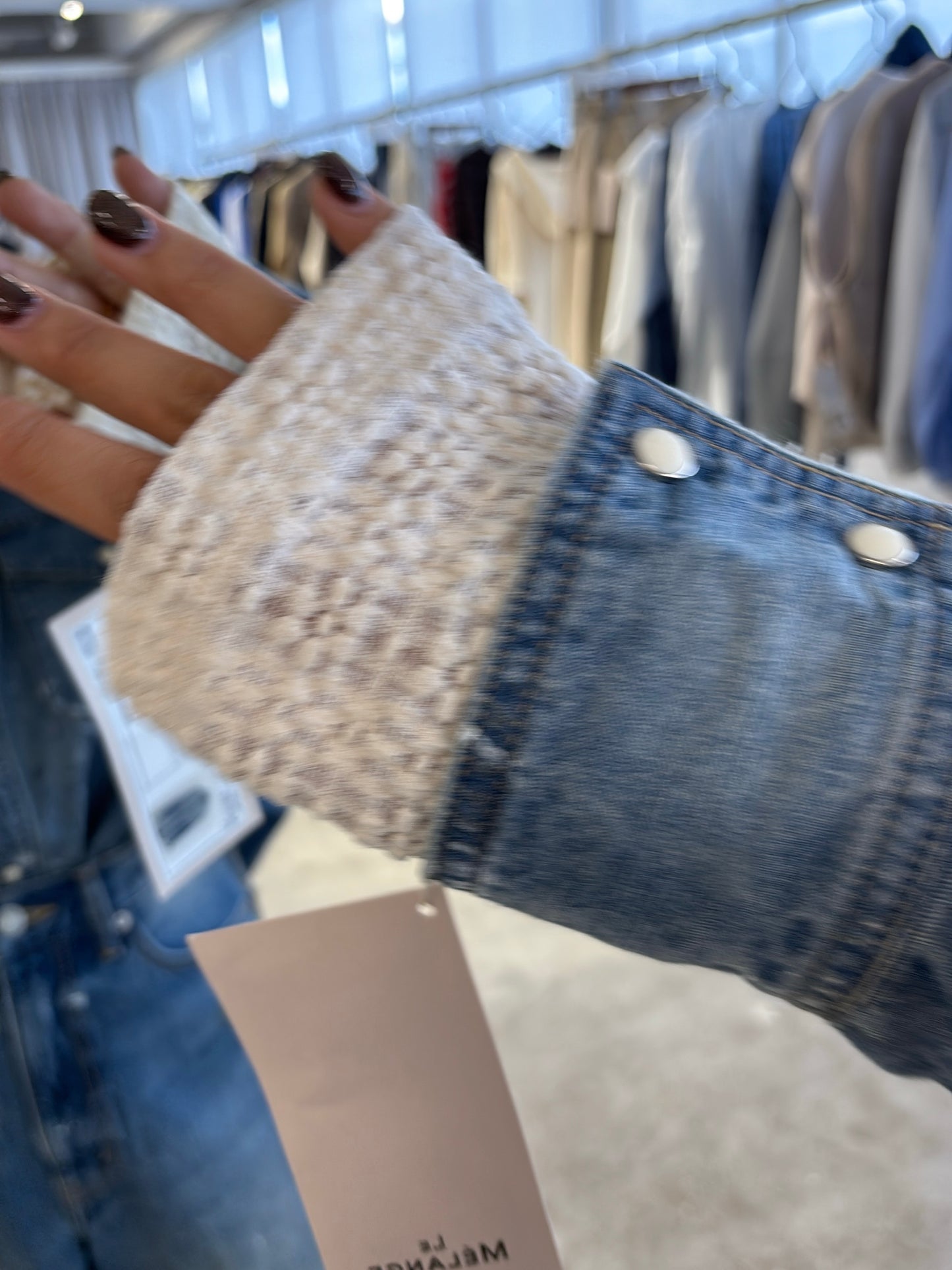 受付終了【予約販売】ヘンリーネックカットソー／8611002／LE MÉLANGE