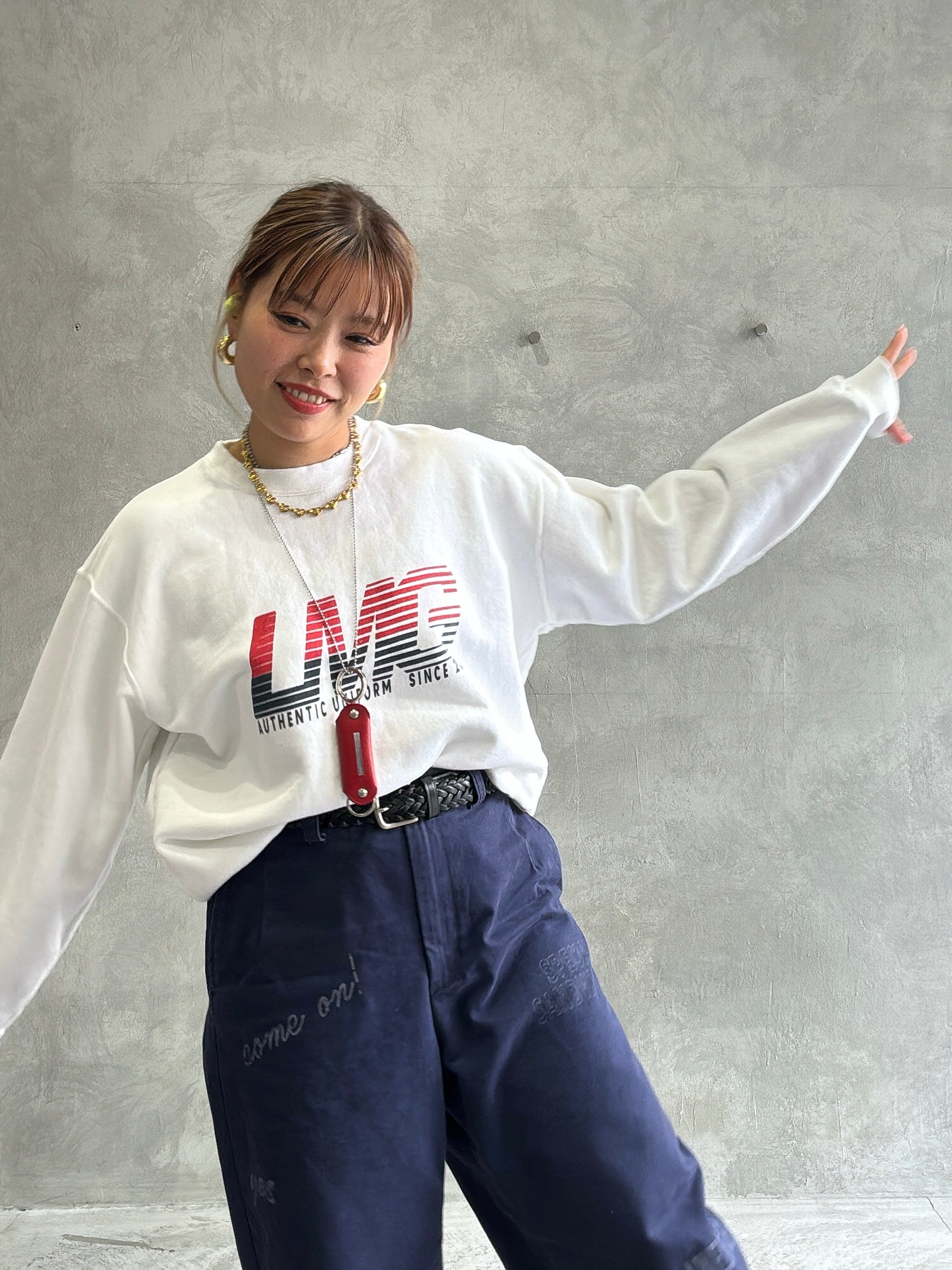 LMGスウェット／8611004／LE MÉLANGE