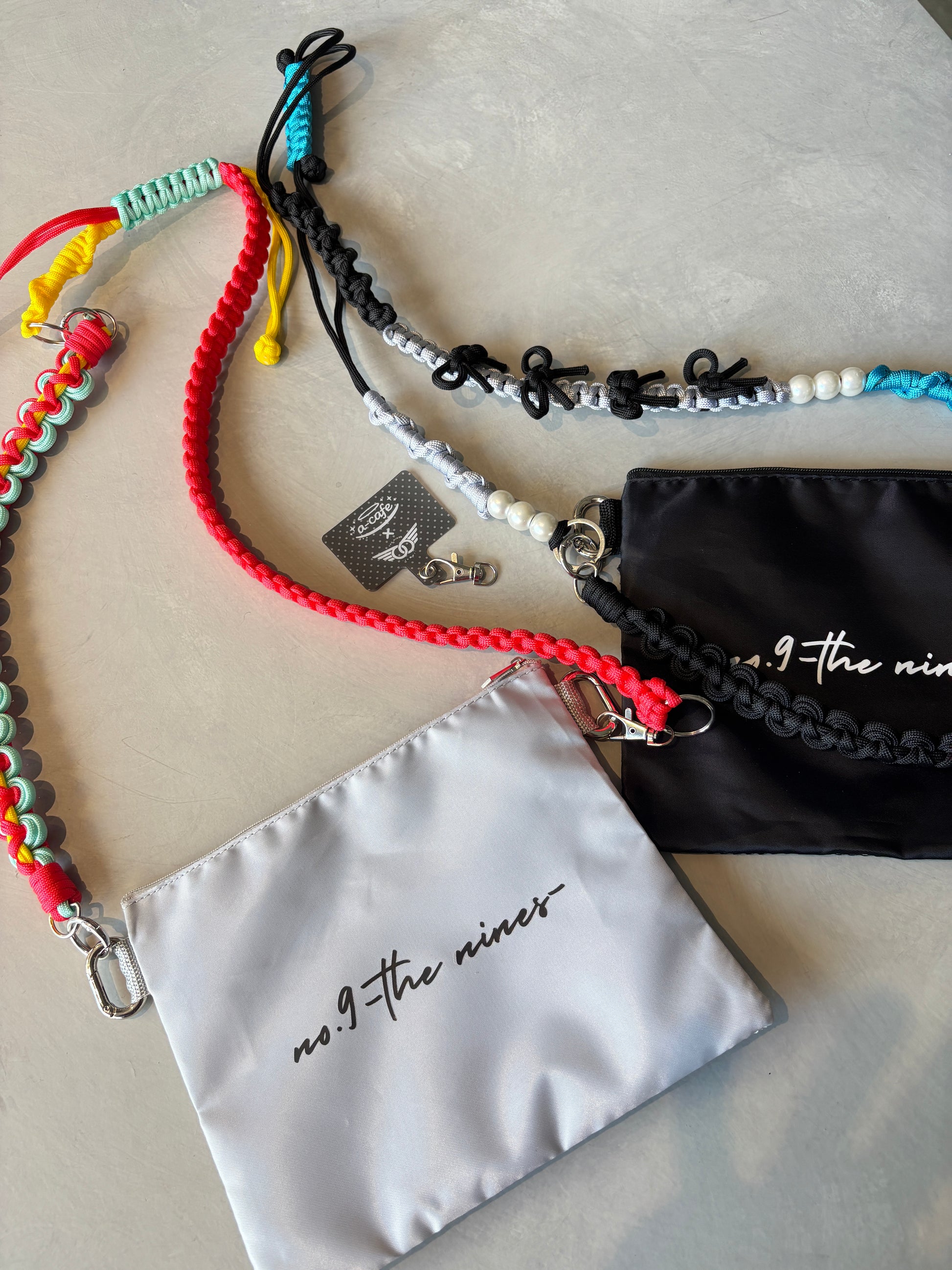 ⭐︎コラボ【予約販売】サコッシュ SET／パラコードショルダー+サコッシュ／受注生産