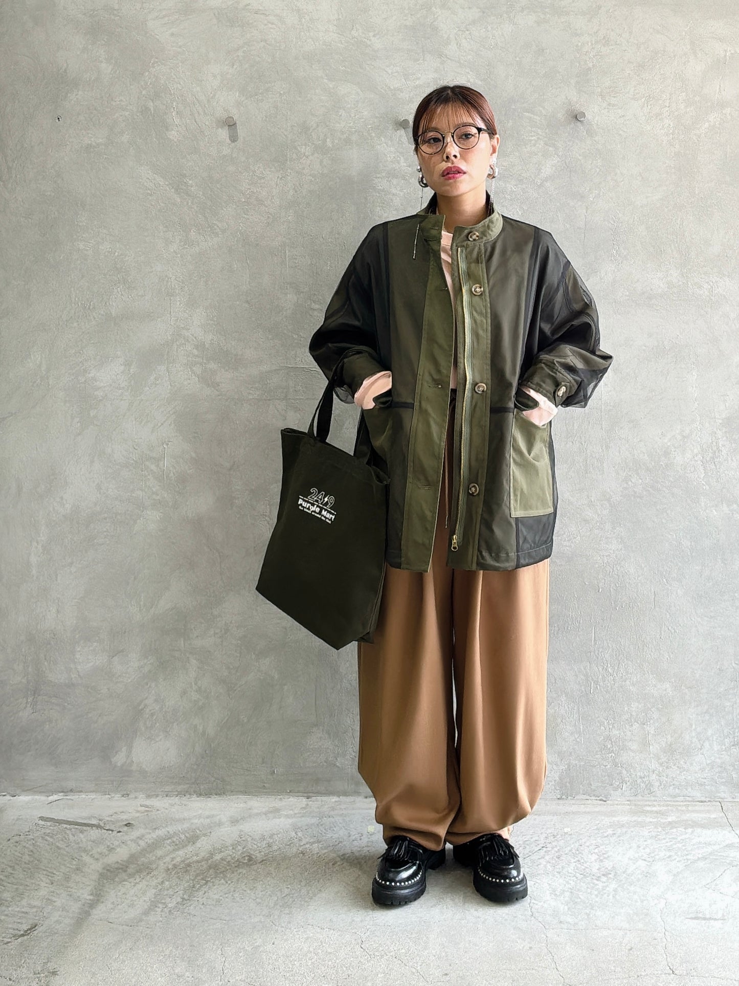 3Dポケットヘムタックワイド／CYAN tokyo