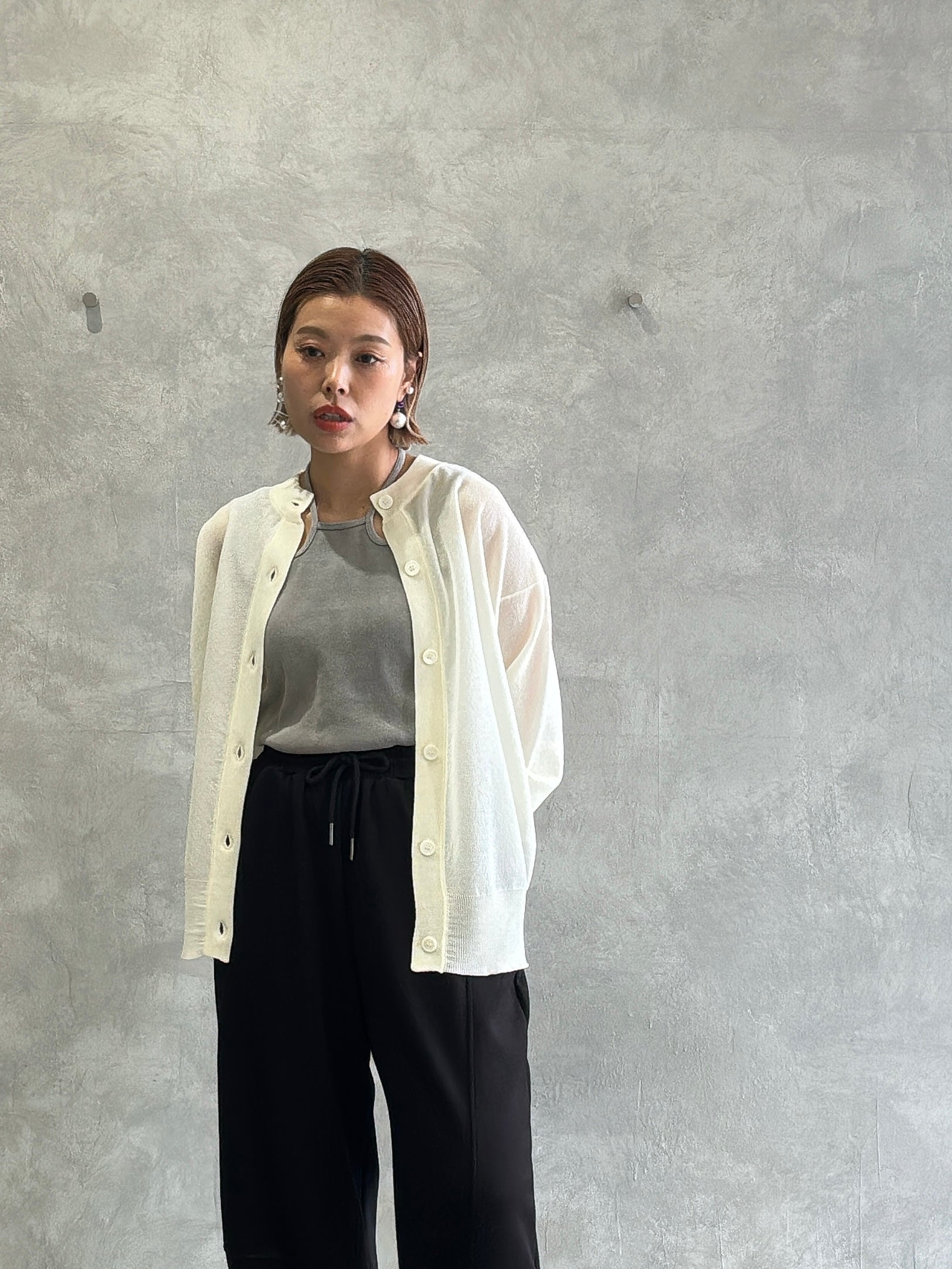 シアーニット⚡︎カーディガン