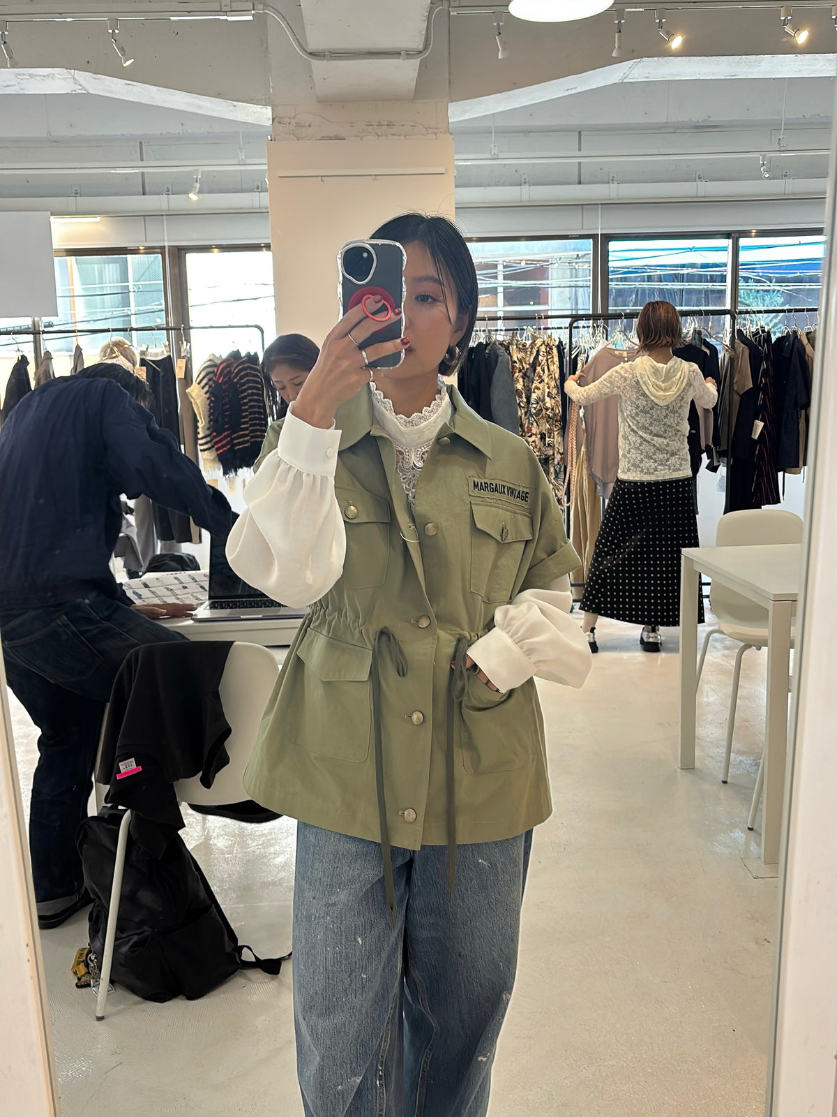 【予約⚡︎販売】サファリジャケット／MG JK - 27027 - S／MARGAUX VINTAGE／2027 PRE SPRING COLLECTION