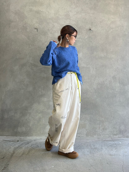 ループヤーンダメージニット／HCAE