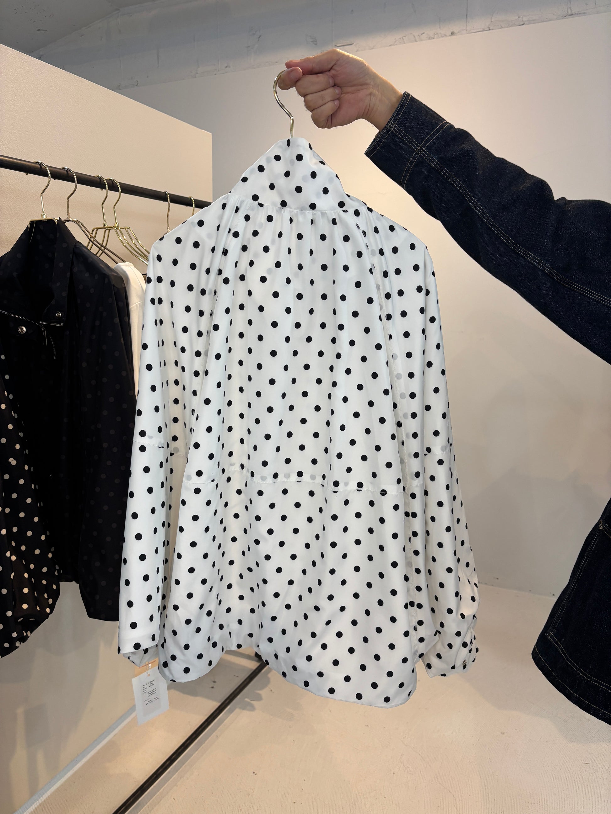 【予約⚡︎販売】ドットブルゾン／MG JK-26096-A／MARGAUX VINTAGE／2026 AW＃1