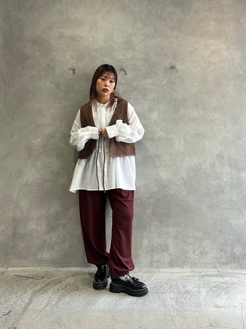 【再入荷】タックポケットジャージジョガーパンツ／CYAN TOKYO