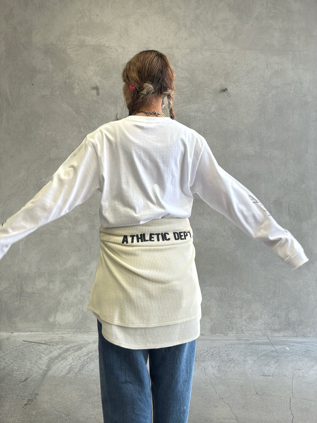 ワッフルドルマンロンT／flamingo firm