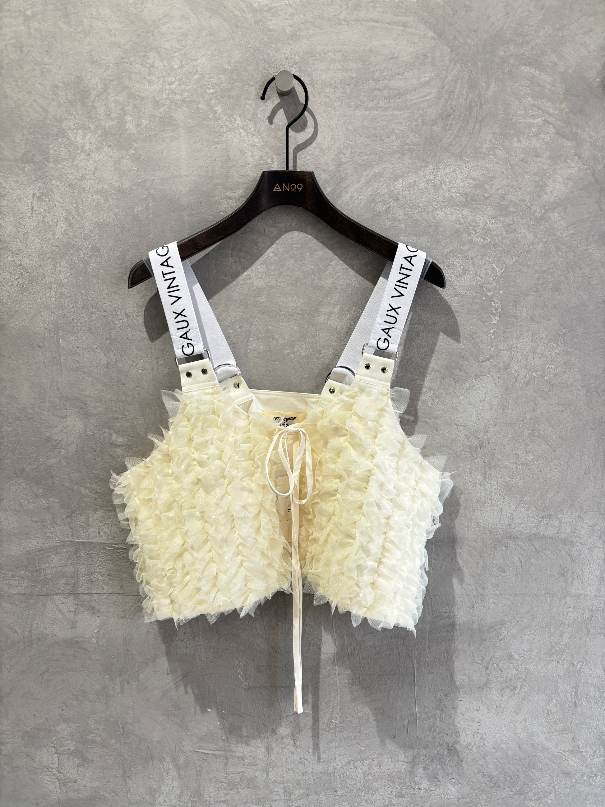 フリルショートビスチェ／AC-26060-S／MARGAUX VINTAGE／2026 SS#2