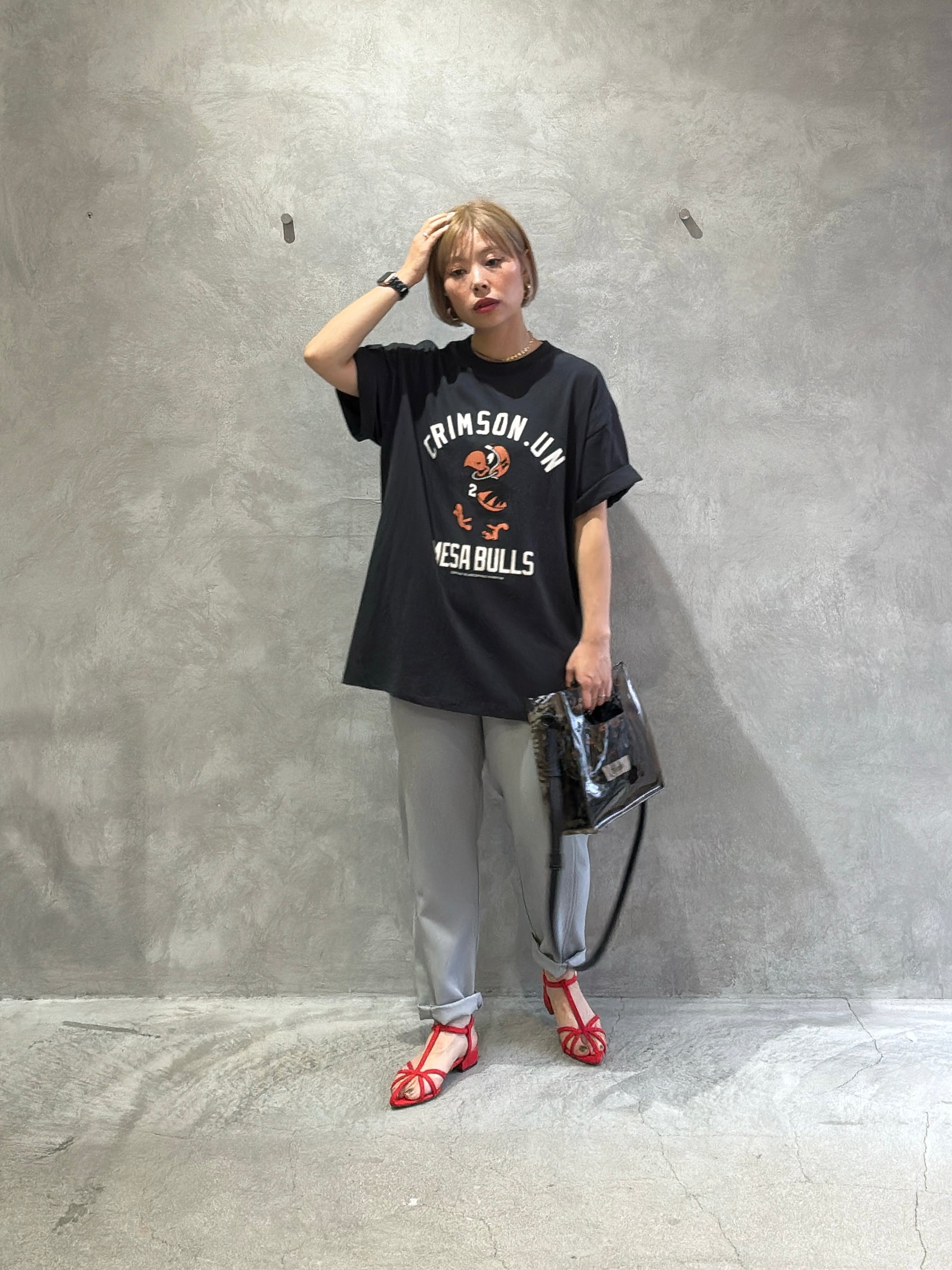 【予約販売】men'sサイズ／CRIMSON.UN Tシャツ／ING