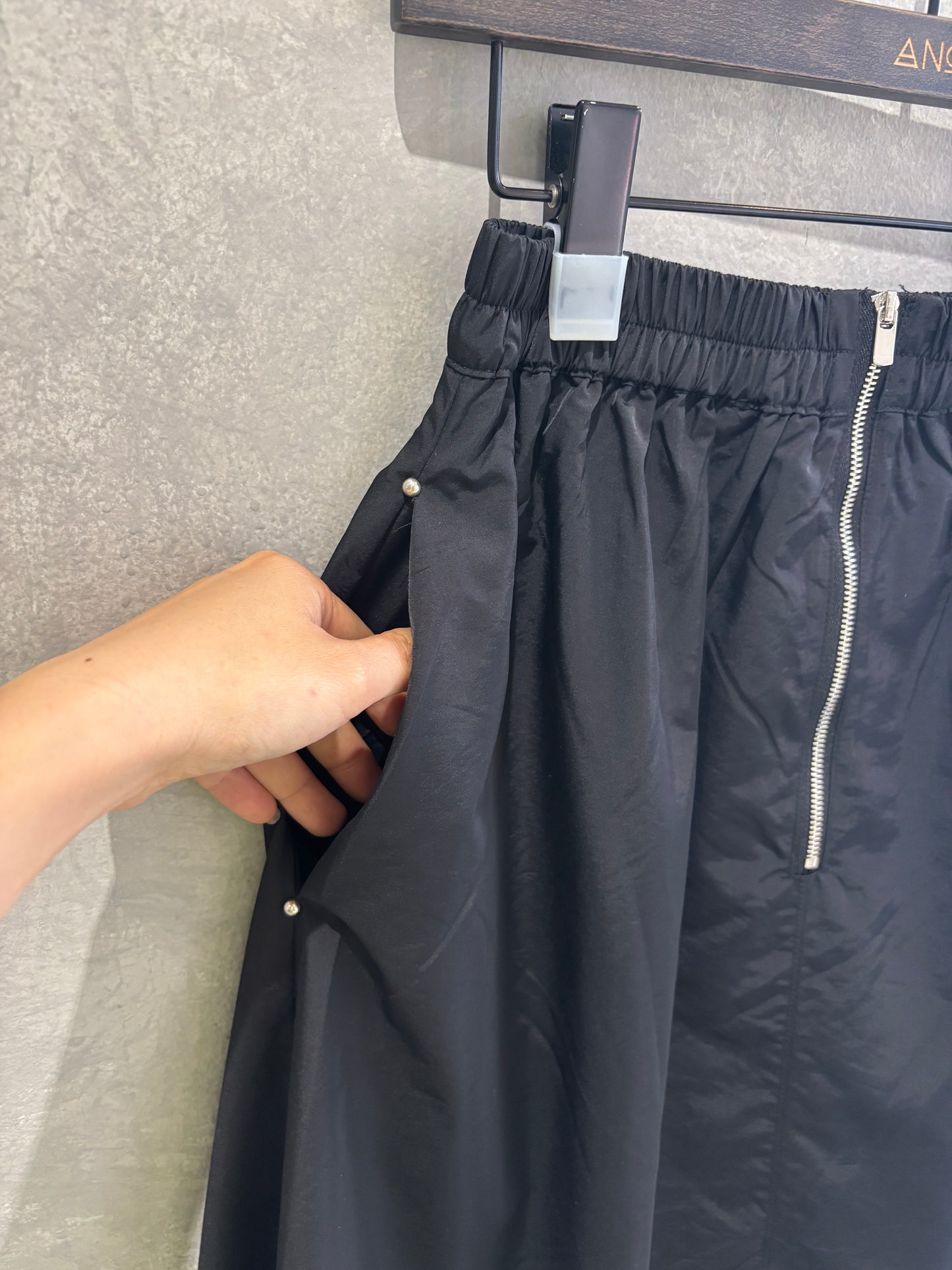 2wayナイロンバルーンスカート