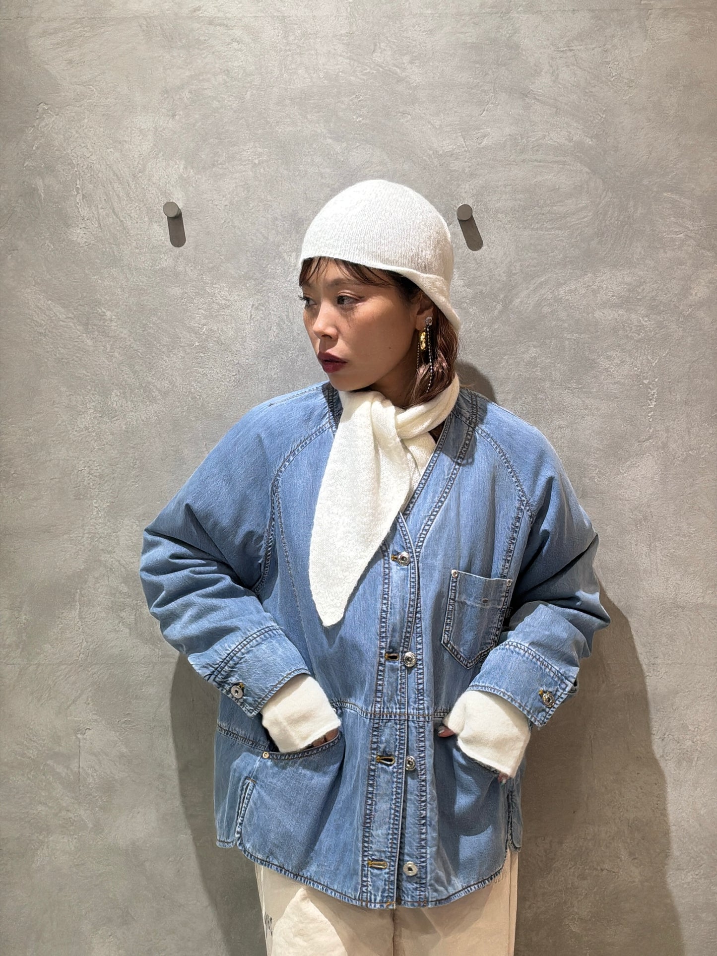 ソフトモヘアビーニー／VERSEAU