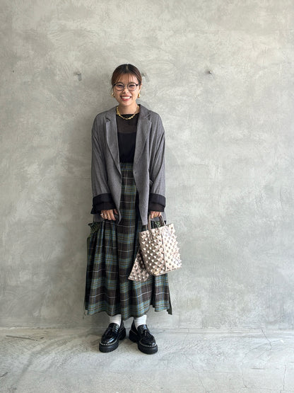 リラックスシルエットジャケット／LHELBIE