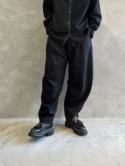 イージーカーブパンツ／trois