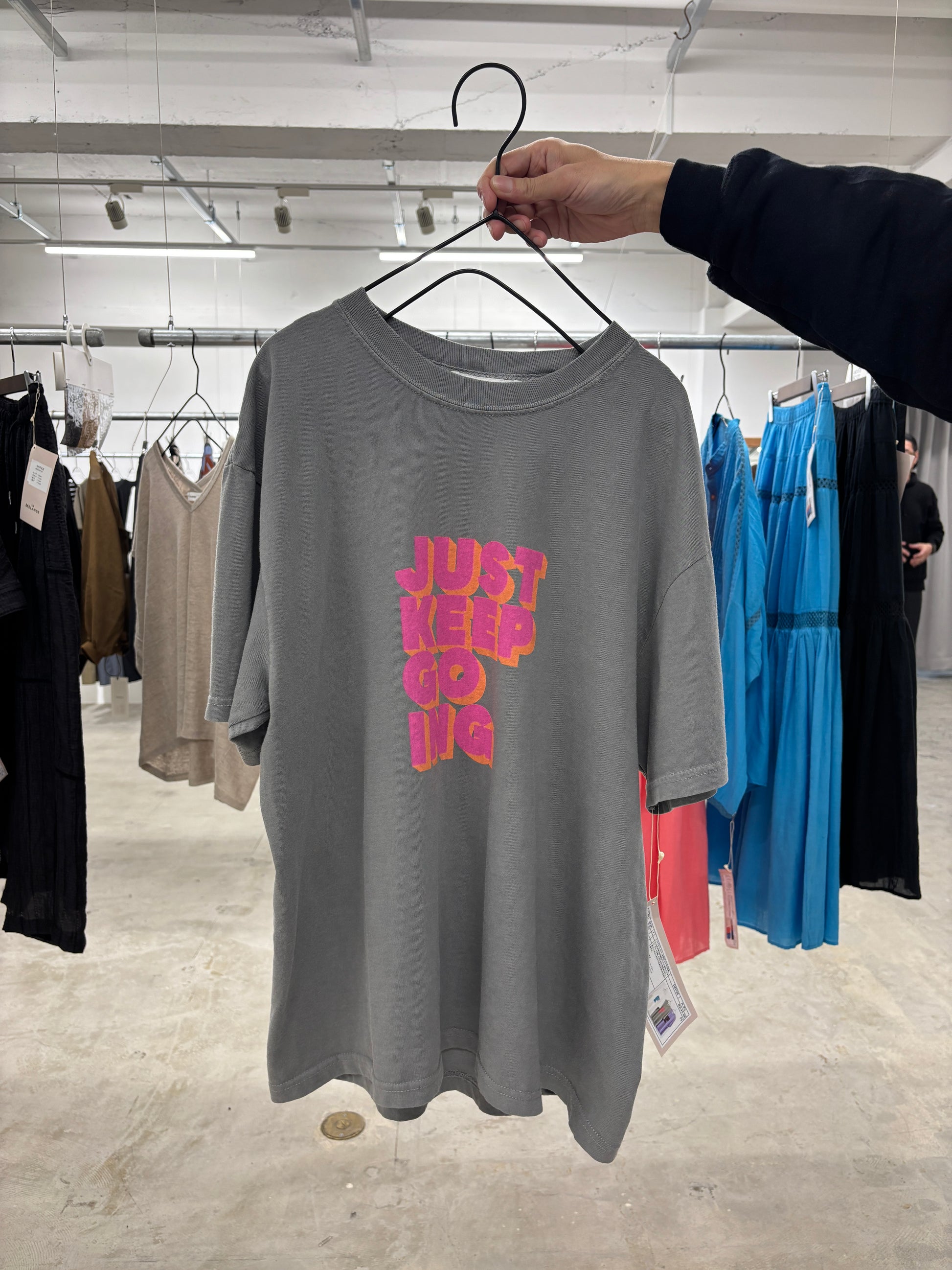 受付終了【予約販売】ピグメント加工Tシャツ／8621005／LE MÉLANGE／2026 SS#2