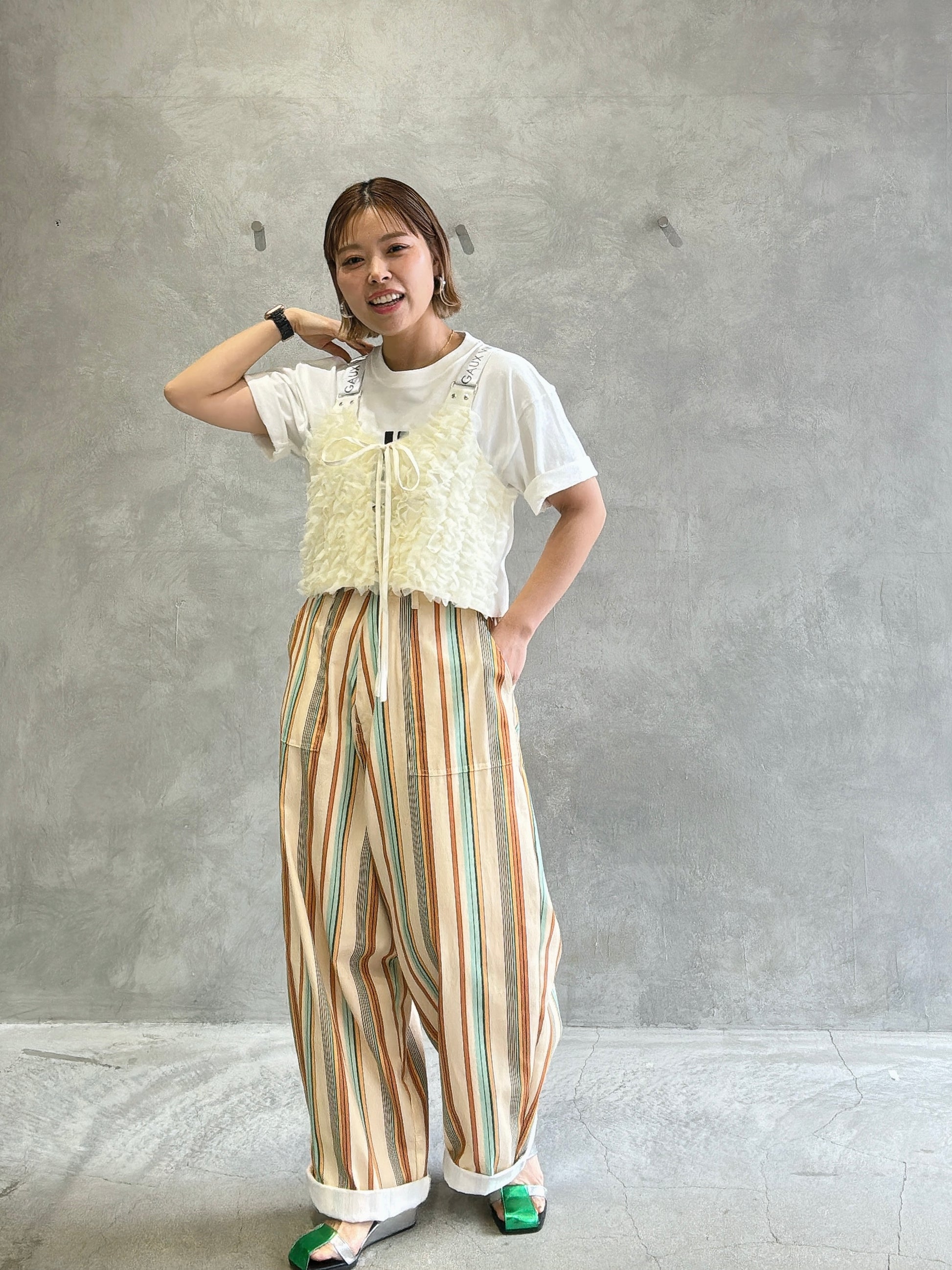 フリルショートビスチェ／AC-26060-S／MARGAUX VINTAGE／2026 SS#2